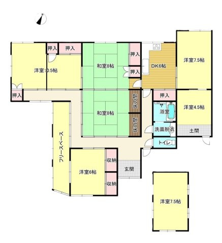 間取り：226077007733