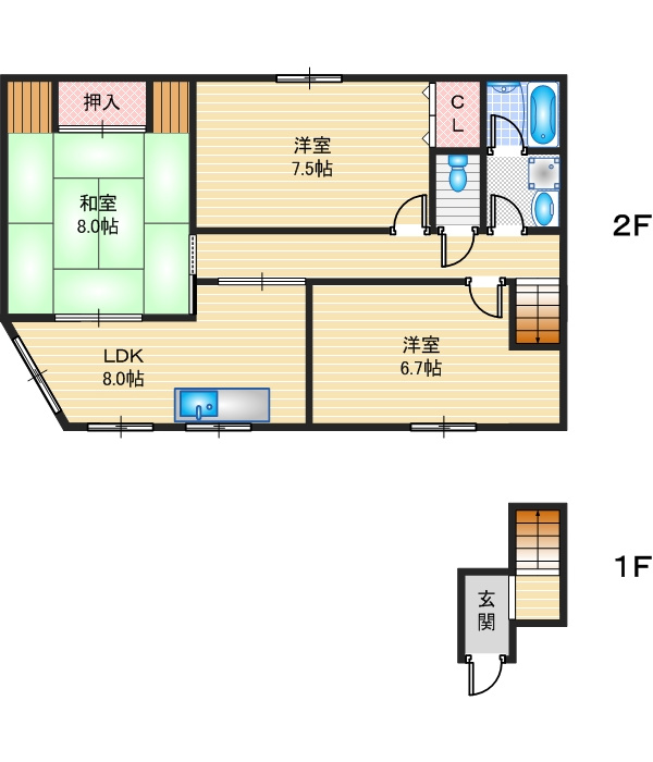 間取り：227102276862