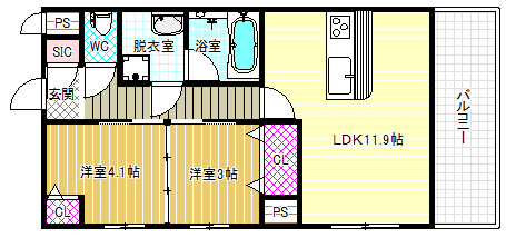間取り：227105415035