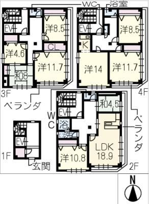 間取り：223038505818