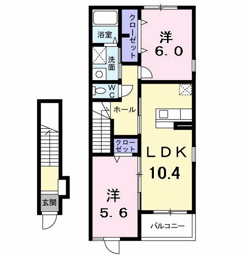 立川市幸町4丁目&nbsp;2階建&nbsp;築16年のイメージ