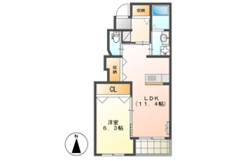 プレジールの間取り