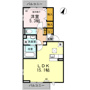 ハイムにしきの2の間取り
