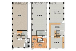 此花区花日出中2丁目 貸事務所の間取り