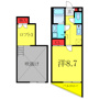 川口市坂下町のマンションの間取り