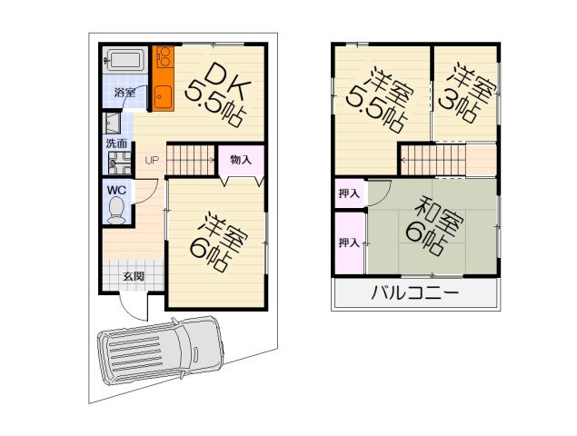 間取り：227101853990