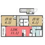 メゾンライフの間取り