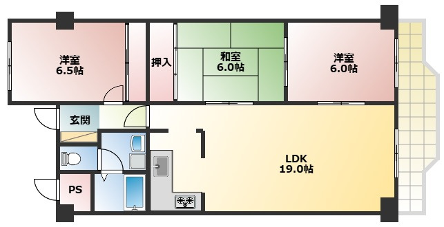 間取り：227100713702
