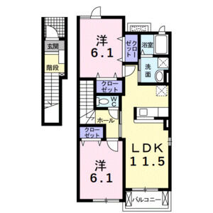間取り：223040327737