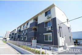 熊本市西区上代のアパートの外観