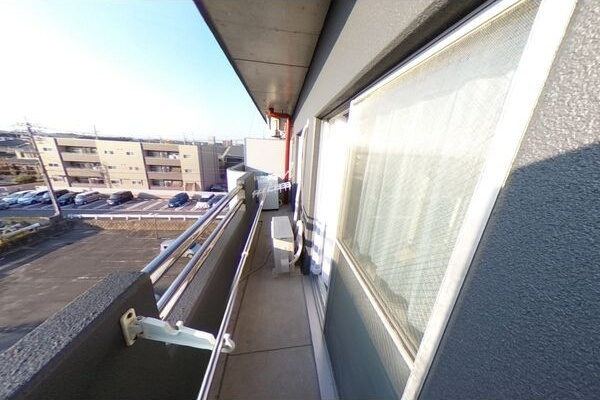 アークセカンドのバルコニー