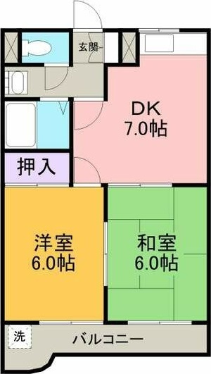 アークセカンドの間取り