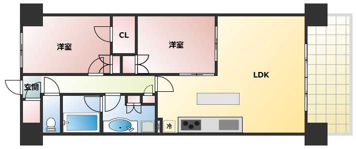 間取り：227103540662