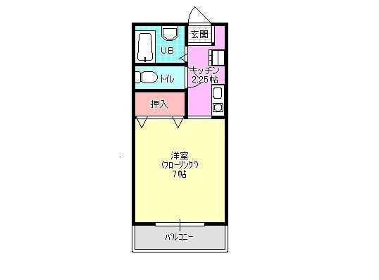 高松市室新町 3階建 築34年のイメージ