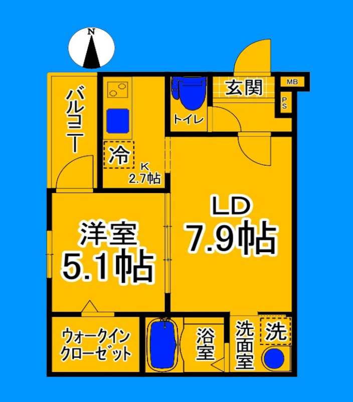 間取り：227103610179