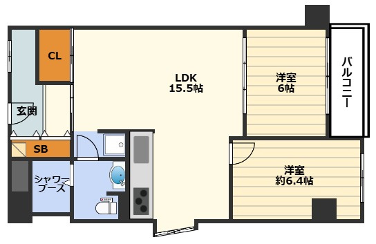 サンハイム南森町の間取り