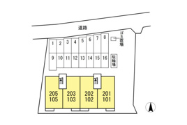 ボナール立江の外観