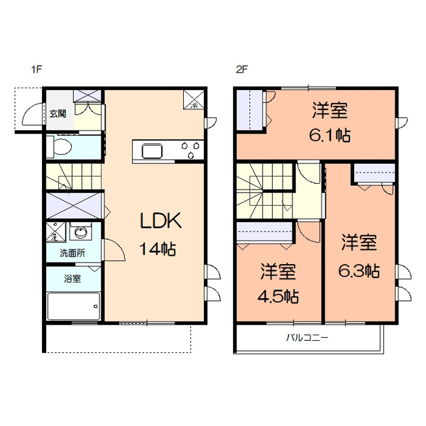 【シャテロの間取り】