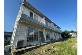 常総市相野谷町のアパートの外観