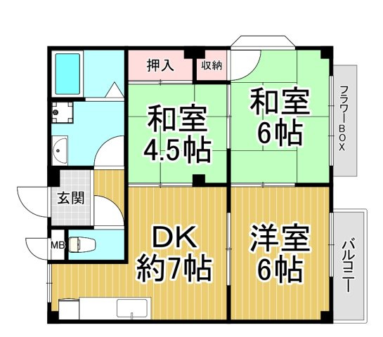 間取り：228058603400