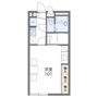 レオパレスプラシード竹丘の間取り