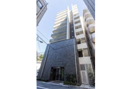 新宿区山吹町のマンションの外観