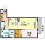 サンドミール高瀬の間取り