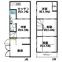 駒ヶ林町3丁目の間取り
