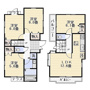 久木ハイランドＥ貸家の間取り