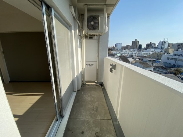 CITY SPIRE鶴見(セントアミー鶴見)のバルコニー