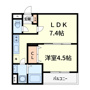 Flora高槻富田の間取り