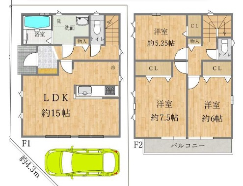 間取り：227103994560