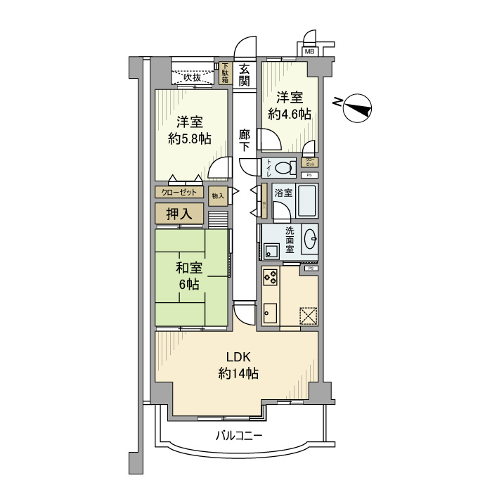間取り：211064138096