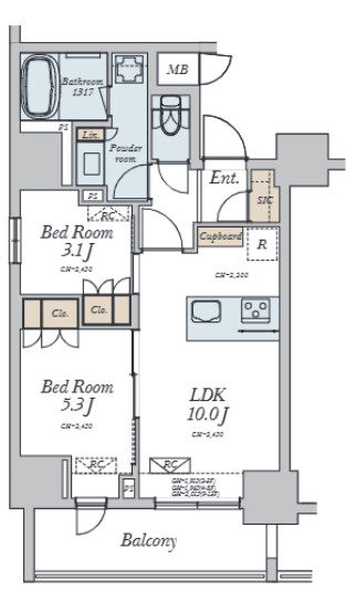 間取り：213141867689