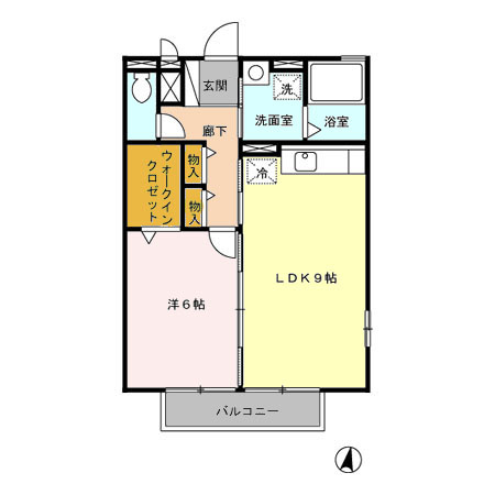 ハウディ・ヴィラ－ジュの間取り