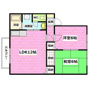 コートピア堀田の間取り