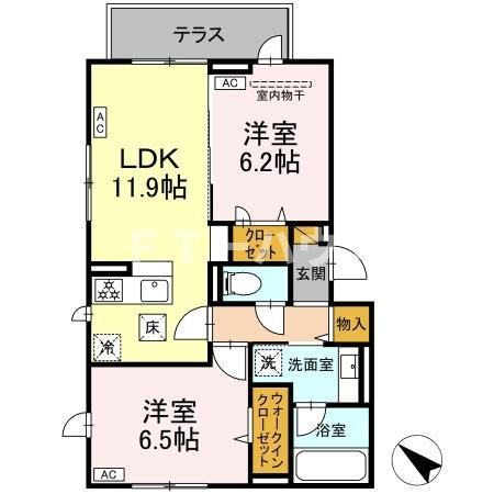 間取り：212058686591