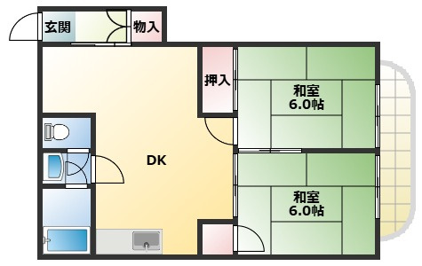 三井マンションの間取り