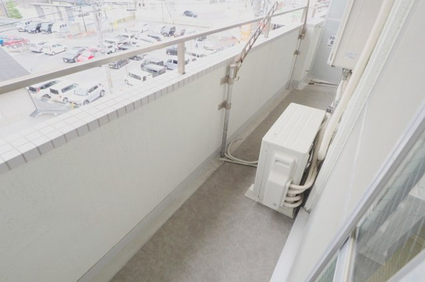 【レジデンスウエキのバルコニー】