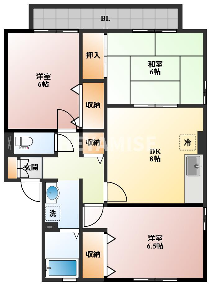 間取り：242001959964
