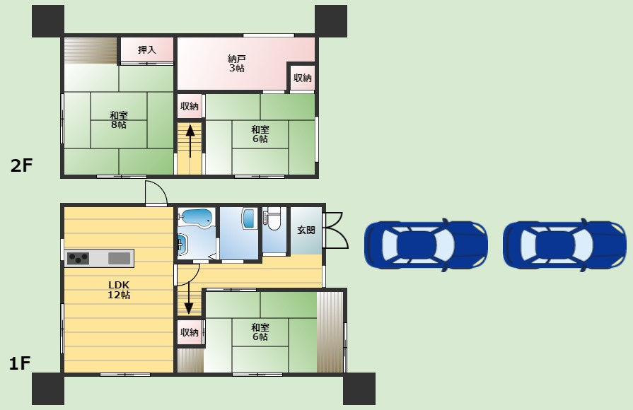 間取り：227101553588