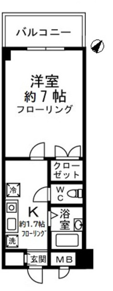 K.S柿生の間取り