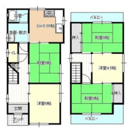 間取り：227102634963