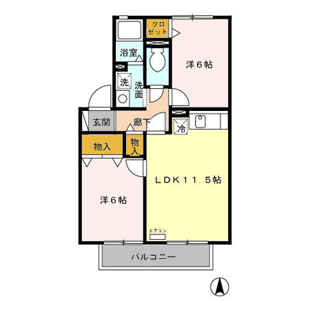 アークパレスの間取り