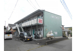 松本市寿北のアパートの外観