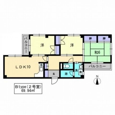 高松市花ノ宮町2丁目 3階建 築32年のイメージ