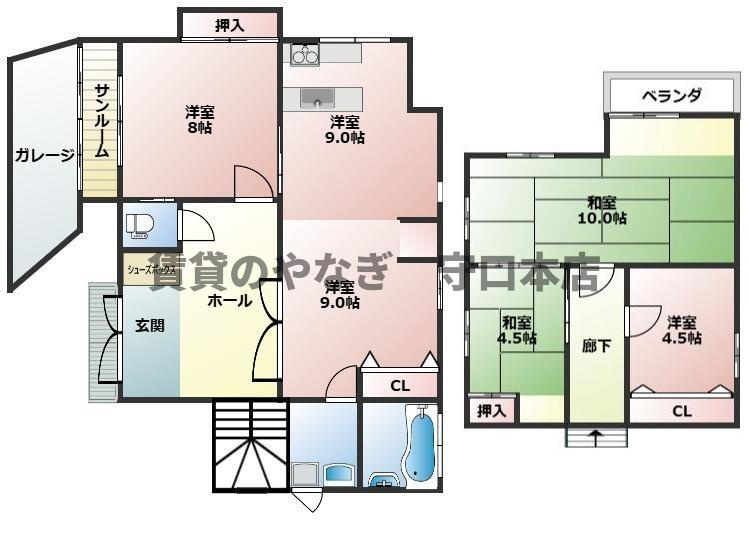 間取り：227105529734