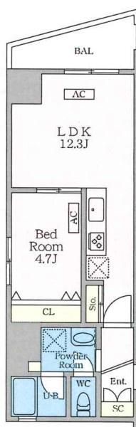 シャントロワ曙橋のイメージ
