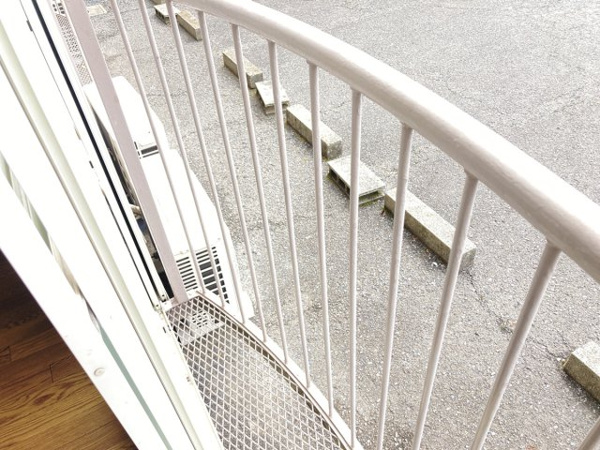 【ストリーム津島のバルコニー】