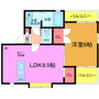 フラット エムの間取り